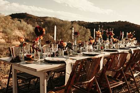Wedding table & cake