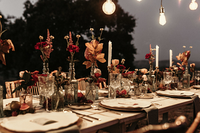 Wedding table & cake